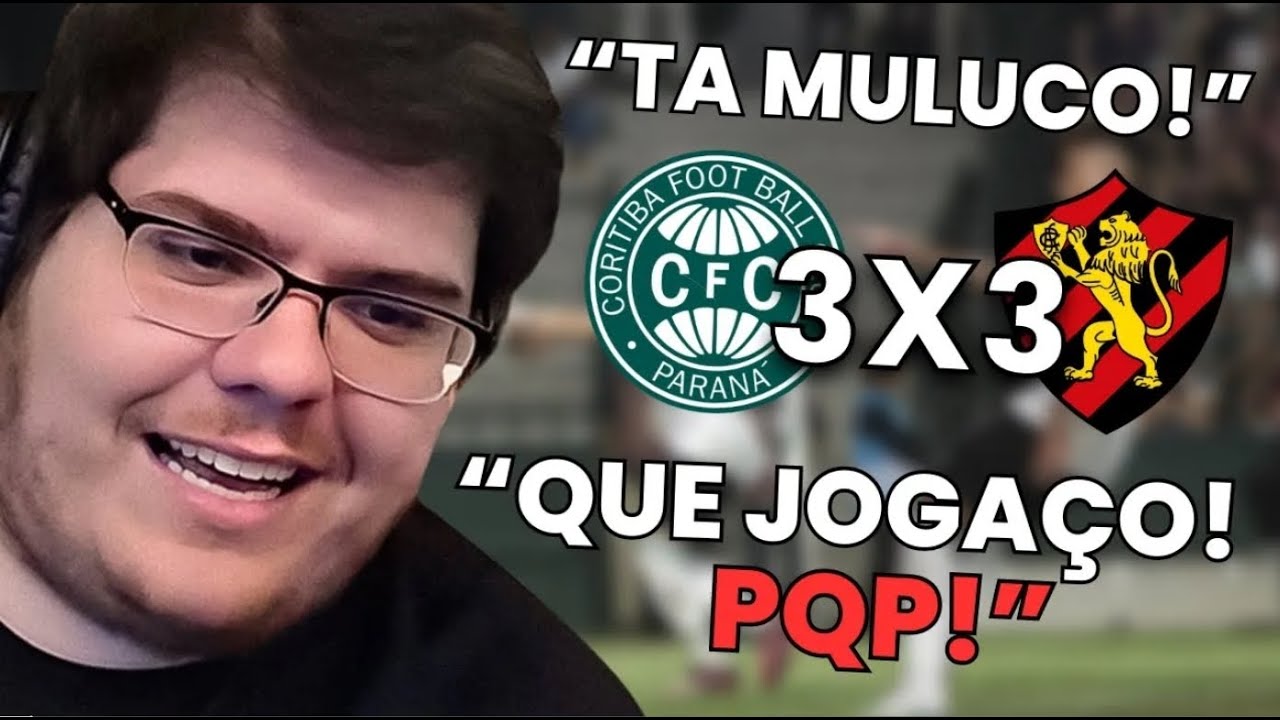 CASIMIRO REAGINDO CORITIBA 3 X 3 SPORT MELHORES MOMENTOS COPA DO BRASIL ...