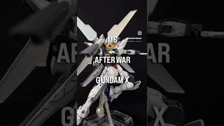 Completed MG Gundam X! 😤❌ #gunpla #gundam #manga #anime #plamo