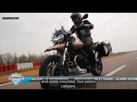 Moto Guzzi V85TT Travel, for your long-range travel.