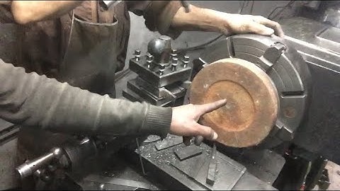 How to make tawa GEAR part off lathe machine Techical machine #machinelearning #technology