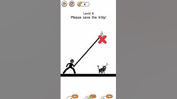 Draw 2 save 3 (Stretch) || Level 6 - #shorts #draw2save #drawing #gameplay #androidgames #iosgames