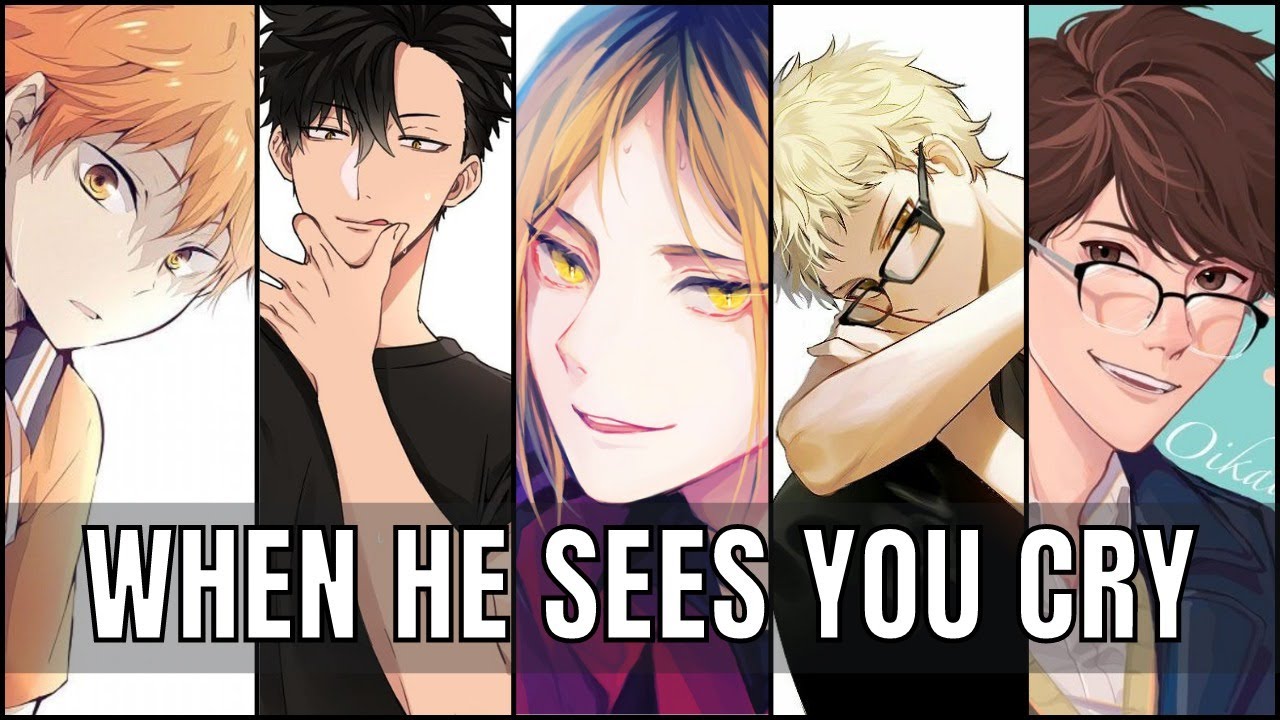 He sees you cry | multi character x Listener  | Haikyuu!! ASMR