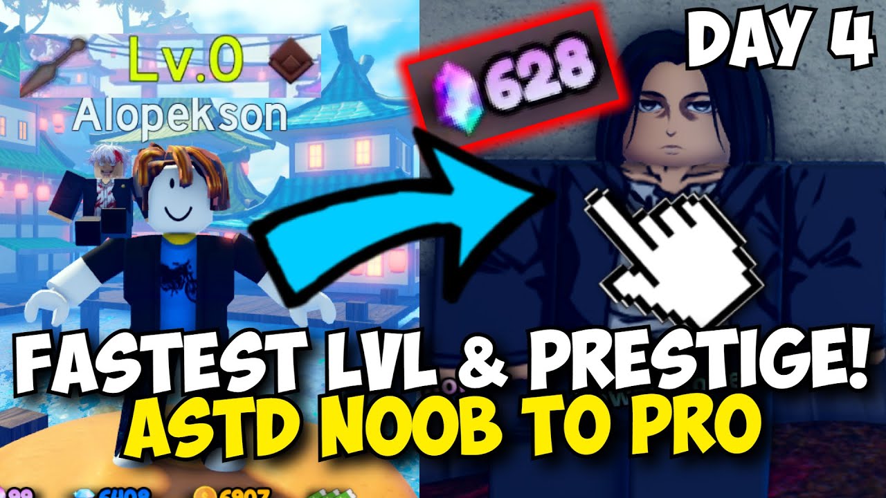 Day 4 - The MOST OP Prestige & Level Up Method! Noob to Pro ASTD