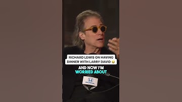 Richard Lewis Tells a HYSTERICAL Story Telling What It’s Like to Have Dinner With Larry David