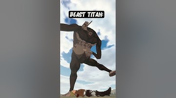 Levi Vs The Beast Titan Be Like #anime #attackontitan #aot #levi