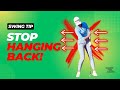 Easy fix for solid impact stop hitting behind the ball