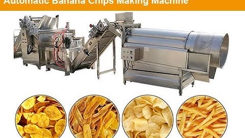 Banana Chips Production Line Operating Video