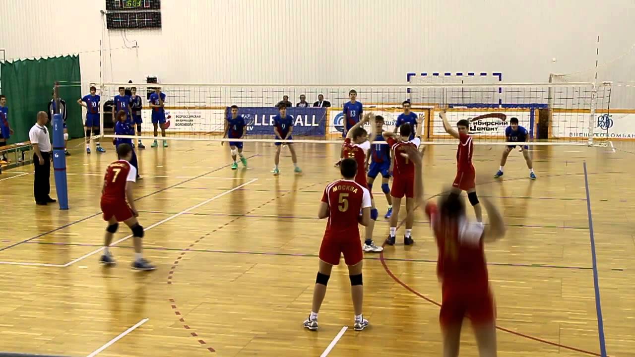 ⁣Волейбол. Юноши 1999 г.р. Финал России 2014. Бауманская (Москва-21)