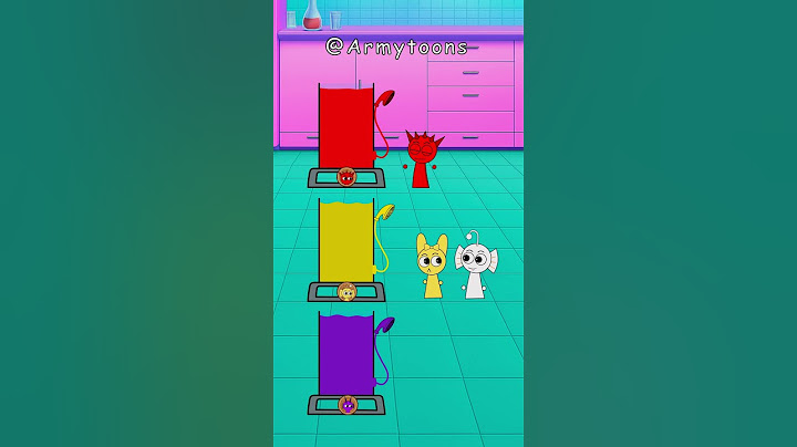 New Incredibox Sprunki - Help Pinki chosse the right color shower #sprunki #incredibox