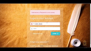 Incorrect Usernames in SMS & Solution - TSS Online Portal