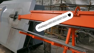 automatic stirrup bending machine work video steel bar bending machine stirrup bender rebar bender