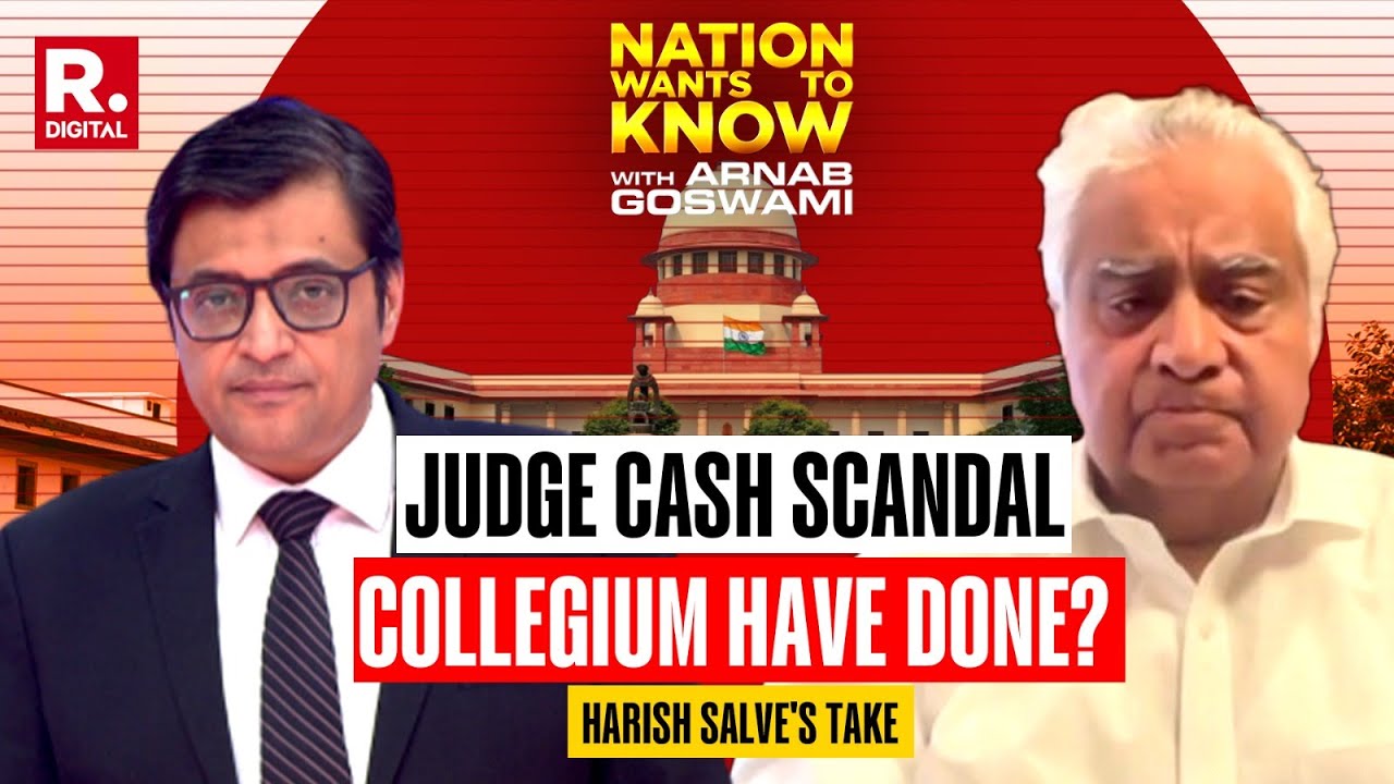 Harish Salve on SC Collegium's Action in Judge Cash Scandal: 'Caesar's Wife Must Be Above Suspicion'