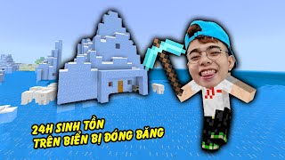 ThắnG Tê Tê 49 Giờ Sinh Tồn Ngoài Biển Bị Đóng Băng Trong Minecraft