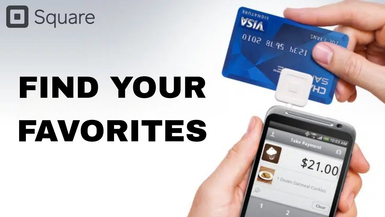 Square Appguide How To Find Your Favorites On Square App - YouTube