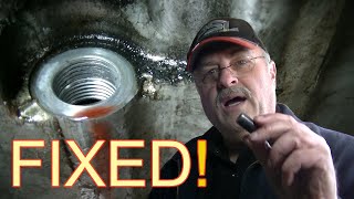 FIXED!!! Transmission Drain Hole Threads Stripped! | Successful Repair