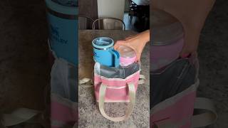Anyone else always carry 3+ drinks with them at one time? 🙋🏻♀️ #asmr #drinkcarrier #drinkholder
