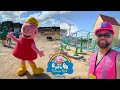 Our First Look in Peppa Pig Theme Park at Legoland Florida | Full Hard Hat Tour!