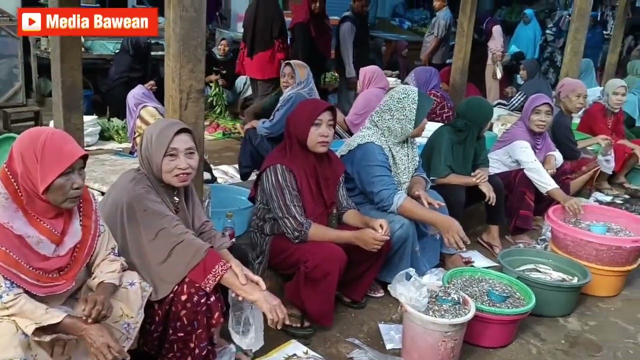 Pasar Daun Pulau Bawean sebagai Pasar Ikan Terlengkap dan Termurah