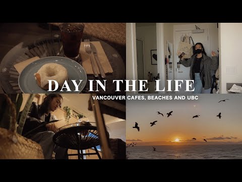 day in the life in vancouver vlog | exploring cafes, beaches + ubc