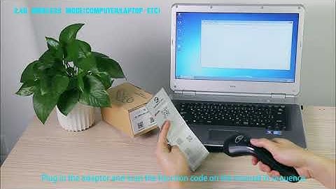 GH-BTTM08  Koolertron Wireless 1D 2D Barcode Scanner - Newest Operation Demonstration Video
