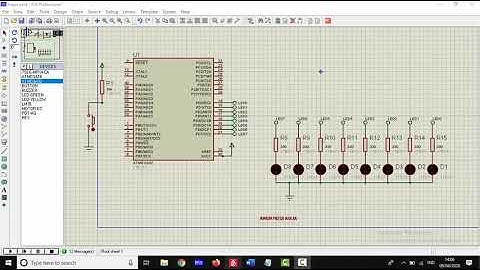 Tubes - Tutorial Running LED ATMEGA32
