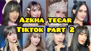 part 2 kompilasi video azkha tegar makeup virall || azkhategar