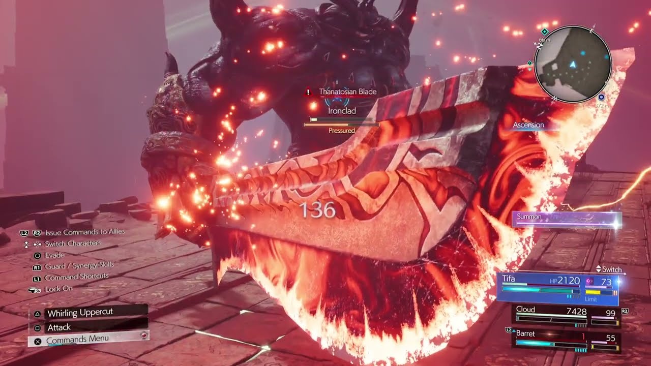 Final Fantasy VII Rebirth - Boss, Ironclad (Hard Mode)