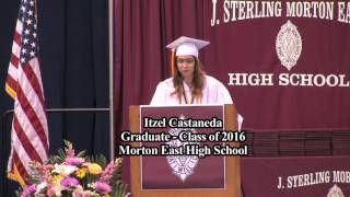 Morton East Graduation Speech: Itzel Castaneda