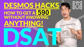 Digital SAT Math  Desmos Hacks (Get a 590 without knowing any math)!