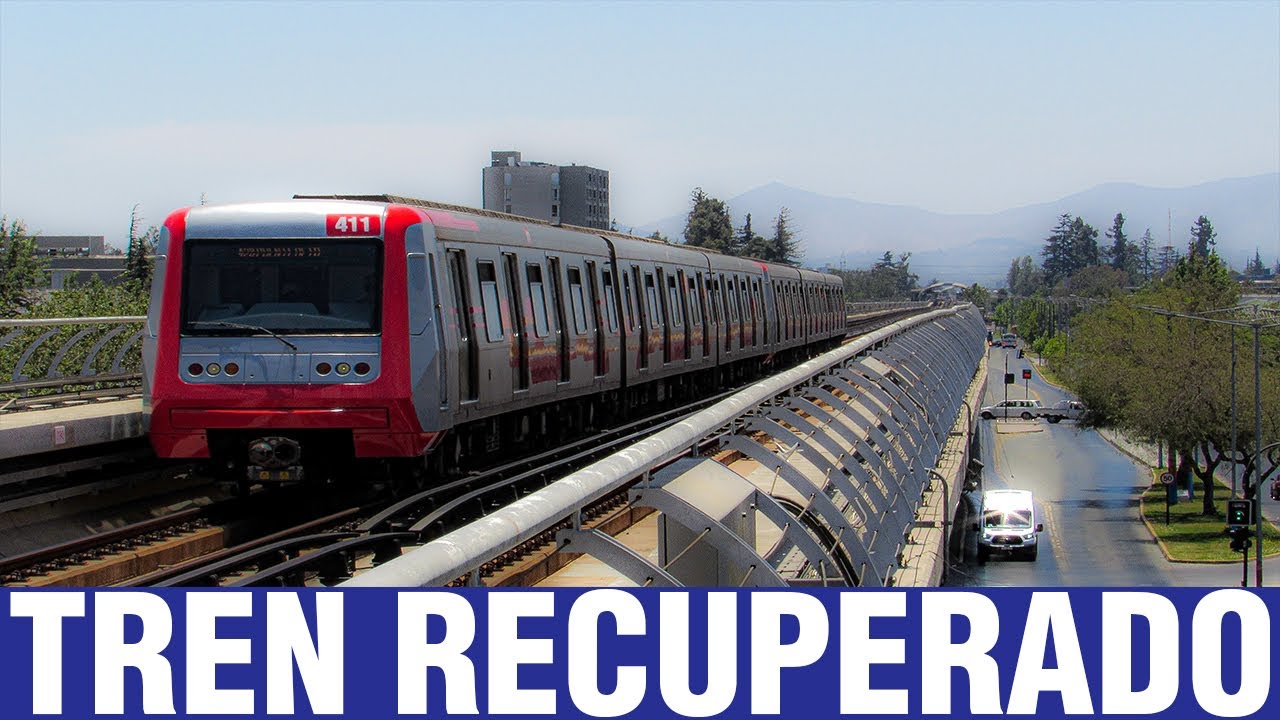 Metro De Santiago | Tren AS-02 R4411 de Regreso a las Vias (