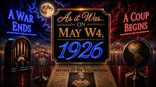 A War Ends, a Coup Begins — Listen While You Sleep | May W4, 1926