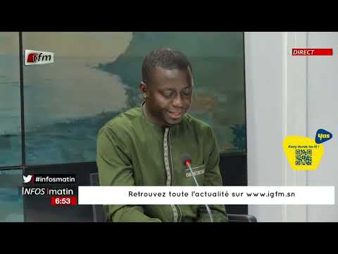 International News in French - Host: Cherif DIA - Morning News - September 07, 2026