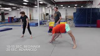 Flexibility Movement: Standing Straddle
