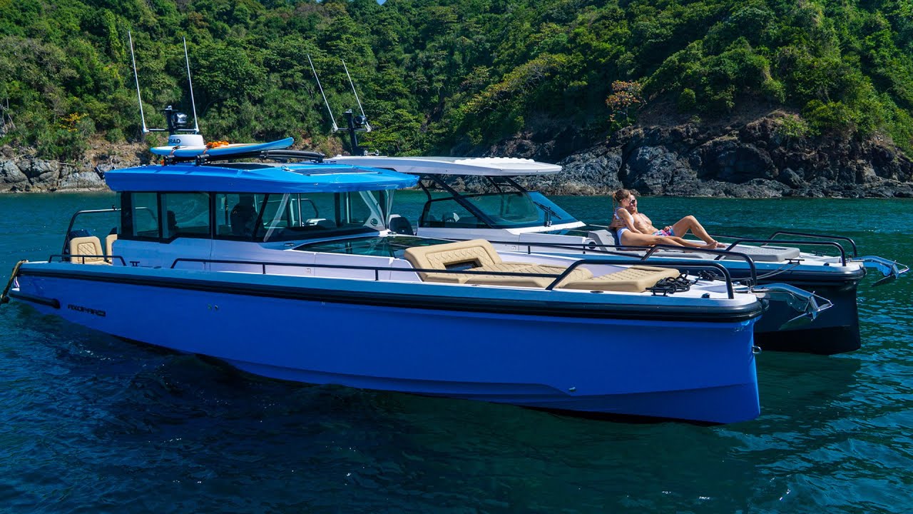 Axopar 37 SunTop and 37 XC Cross Cabin in Thailand YouTube