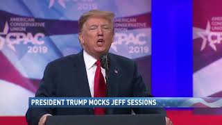 President Trump mocks Jeff Sessions - NBC 15 News WPMI