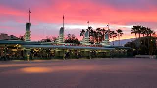 Disney California Adventure Sunset Video Wallpaper 4K