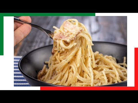 La auténtica PASTA CARBONARA ya está aquí. Lista en cuestión de 20 minutos ❤️🇮🇹