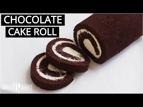 Video: How To Make A Chocolate Roll With Cream