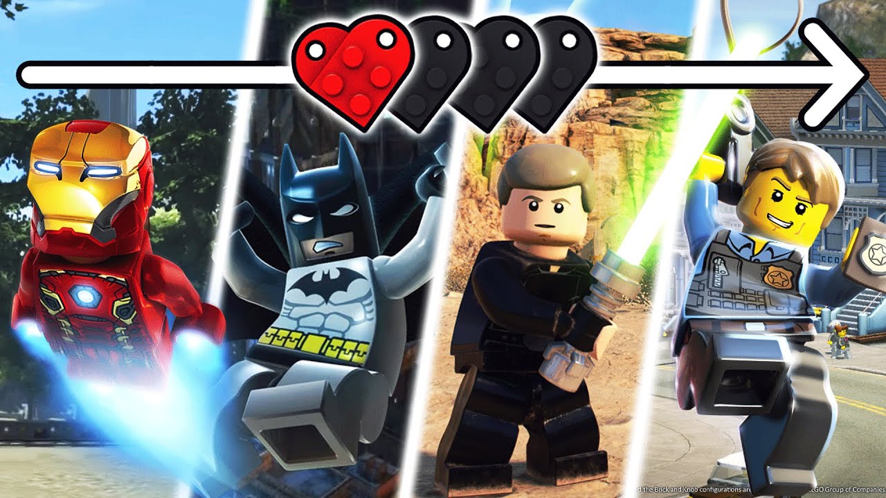 Si je MEURS, je change de jeu LEGO ! (Star wars, Batman, Marvel etc..)