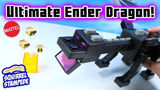  Mattel Minecraft Ultimate Ender Dragon Figure, 20-in