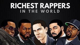 Top 15 Richest Rappers in the World 🌎 (2022)