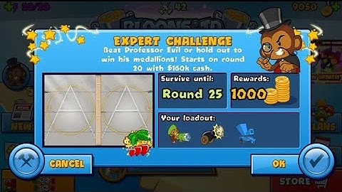How to beat New Professor Evil EXPERT Challenge!! I show you with my method! | BTD Battles |