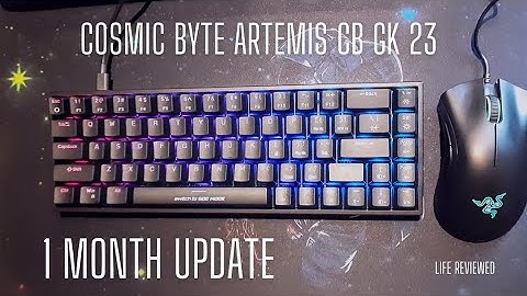 1 Month Update Cosmic Byte CB GK 23 Artemis Replacement Unit | More Problems | Part 3