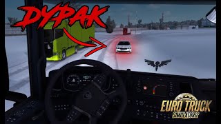 ВЕСЕЛЫЕ МОМЕНТЫ НА ДОРОГЕ ДУРАКОВ | EURO TRUCK SIMULATOR 2