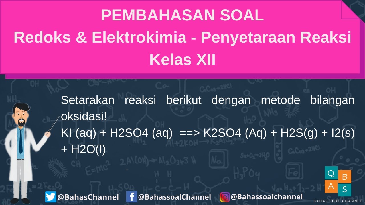 Setarakanlah Reaksi Redoks Berikut Dengan Menggunakan Metode Bilangan setarakanlah-reaksi-redoks-berikut-dengan-menggunakan-metode-bilangan