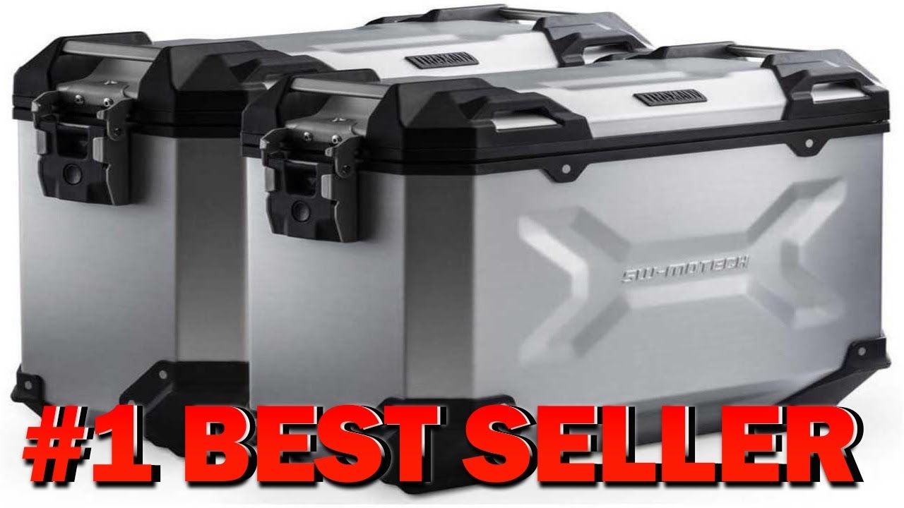 SW MOTECH TRAX ADV aluminium case system Silver. 37 37 l. CB500X CB500F - B084BNFXRH