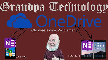 Microsoft OneNote, Lumia 950XL Windows 10 Mobile meets Surface Duo 2 on Android