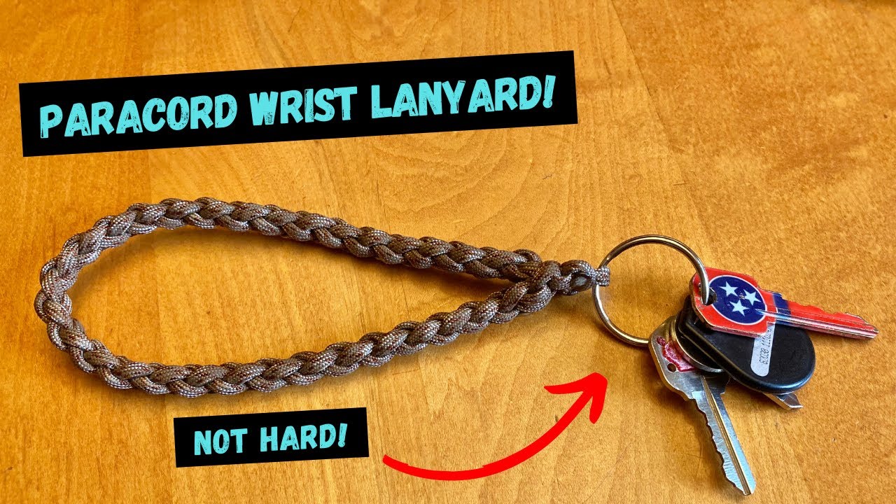 3 Easy Keychain Knots 