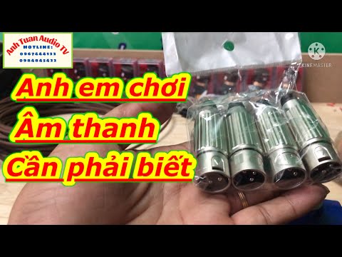 Hướng Dẫn, chi tiết, cách làm dây giắc  tín hiệu chuẩn và xịn nhất