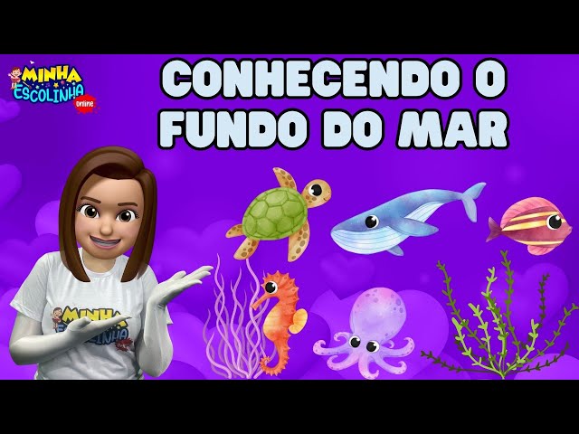 Conhecendo o Fundo do Mar G3 - Educação Infantil - Videos Educativos - Atividades para Crianças